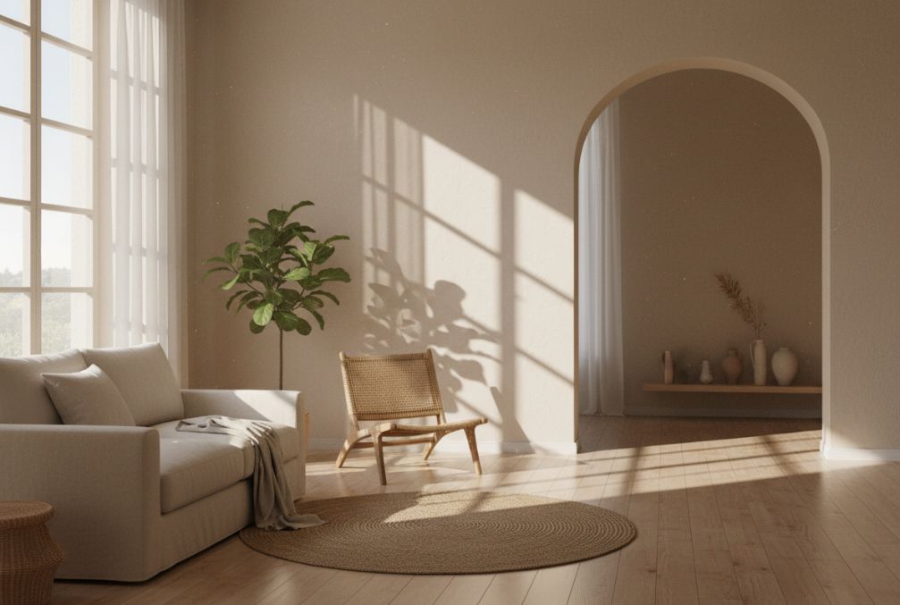 The play of light and shadow